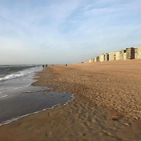 아파트 Near Belgian Coast With Sea View, Cleaning Included *